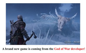 A brand new game is coming from the God of War developer!