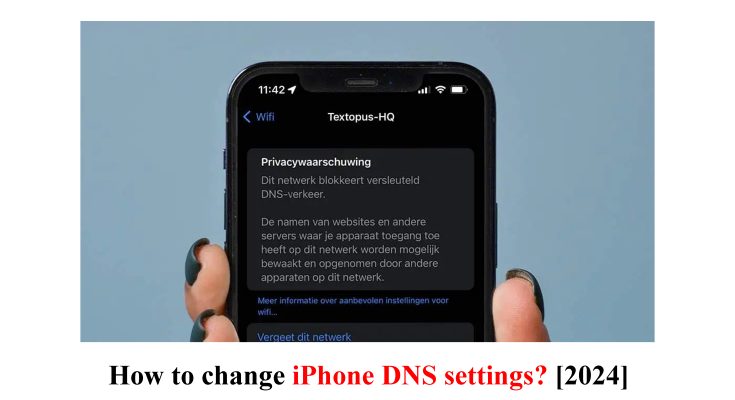 How to change iPhone DNS settings? [2024]