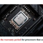 Intel extended the warranty period for processors that cause problems!