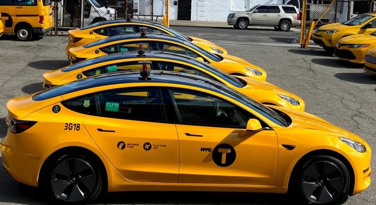 Taxi Tesla