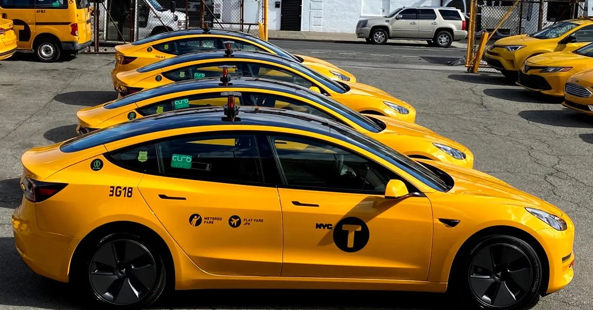 Taxi Tesla